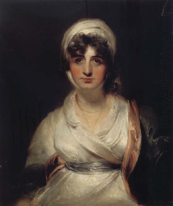 Sir Thomas Lawrence Mrs- Siddons,Flormerly Said to be as Mrs-Haller in The Stranger china oil painting image